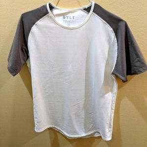🆕 BYLT Basics Baseball Tee - Men's Medium - White